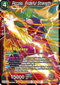 Piccolo, Prideful Strength (BT21-014) [Wild Resurgence Pre-Release Cards] - POKÉ JEUX