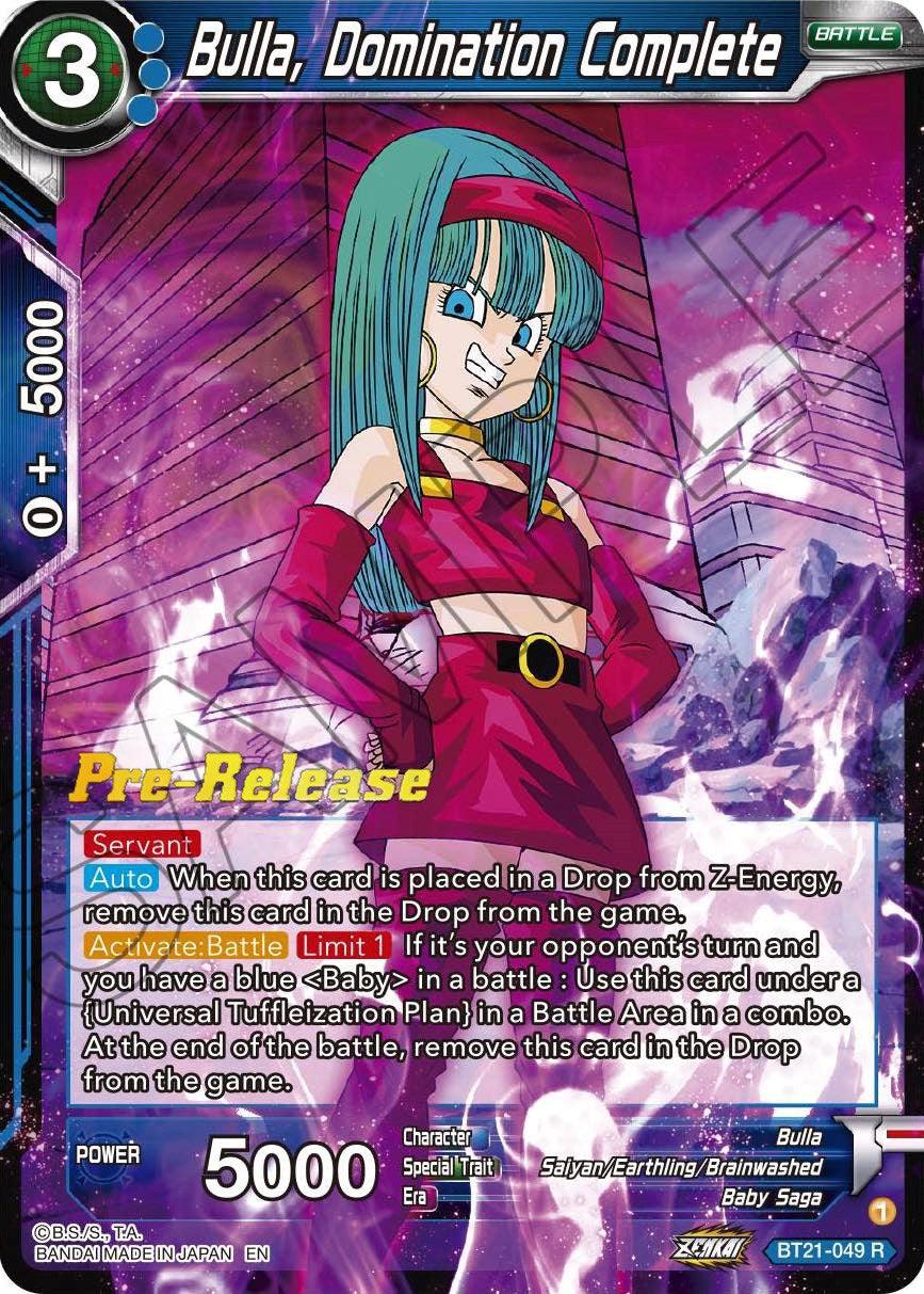 Bulla, Domination Complete (BT21-049) [Wild Resurgence Pre-Release Cards] - POKÉ JEUX