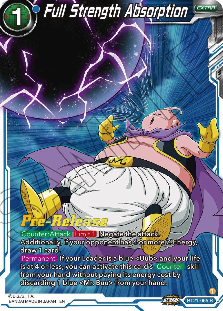Full Strength Absorption (BT21-065) [Wild Resurgence Pre-Release Cards] - POKÉ JEUX