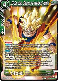 SS Son Goku, Showing the Results of Training (BT21-078) [Wild Resurgence Pre-Release Cards] - POKÉ JEUX
