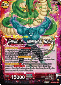 Garlic Jr. // Garlic Jr., Immortal Being (BT21-002) [Wild Resurgence Pre-Release Cards] - POKÉ JEUX