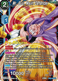Mr. Buu, Majin Defender (BT21-039) [Wild Resurgence Pre-Release Cards] - POKÉ JEUX