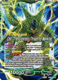 Cell // Cell, The Greatest Threat to Mankind (BT21-068) [Wild Resurgence Pre-Release Cards] - POKÉ JEUX