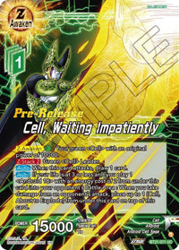 Cell, Waiting Impatiently (BT21-071) [Wild Resurgence Pre-Release Cards] - POKÉ JEUX