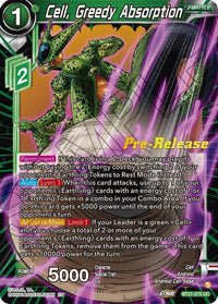Cell, Greedy Absorption (BT21-075) [Wild Resurgence Pre-Release Cards] - POKÉ JEUX