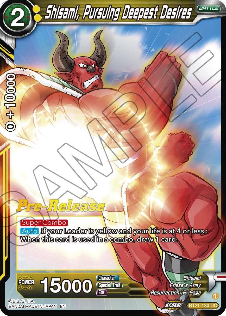 Shisami, Pursuing Deepest Desires (BT21-130) [Wild Resurgence Pre-Release Cards] - POKÉ JEUX