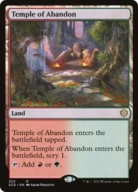 Temple de l'Abandon [Decks Commander de Démarrage] 