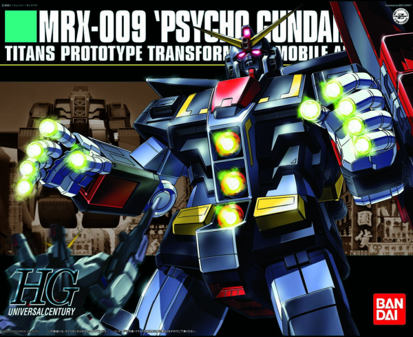 HGUC 1/144 #49 Psycho Gundam (Pre-Order)