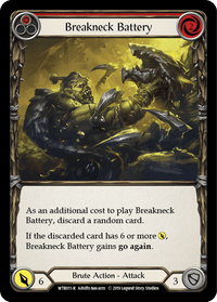 Breakneck Battery (Red) [WTR011-R] (Welcome to Rathe) Alpha Print Normal - POKÉ JEUX