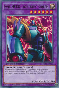 Golem de foudre, HÉROS maléfique [SGX3-ENA25] Commun 