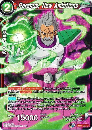 Paragus, New Ambitions (BT11-022) [Vermilion Bloodline 2nd Edition] - POKÉ JEUX