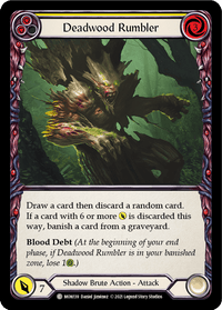 Deadwood Rumbler (Yellow) [MON139-RF] (Monarch) 1st Edition Rainbow Foil - POKÉ JEUX