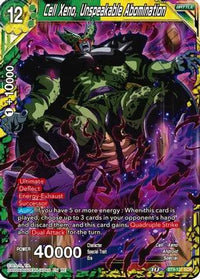 Cell Xeno, Unspeakable Abomination (BT9-137) [Mythic Booster] - POKÉ JEUX