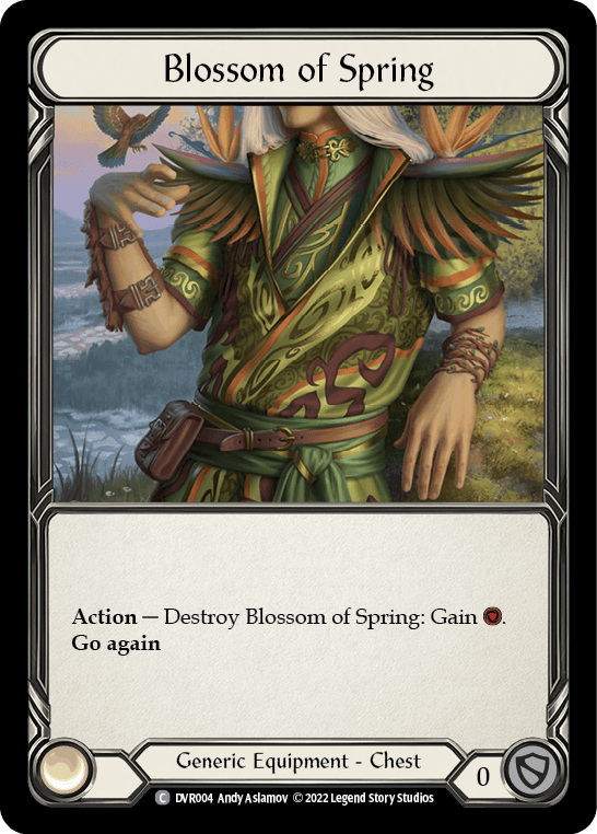 Blossom of Spring [DVR004] (Classic Battles: Rhinar vs Dorinthea) Rainbow Foil - POKÉ JEUX