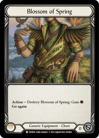 Blossom of Spring [DVR004] (Classic Battles: Rhinar vs Dorinthea) Rainbow Foil - POKÉ JEUX