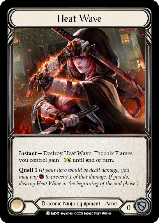 Heat Wave [FAI005] (Uprising Fai Blitz Deck) - POKÉ JEUX