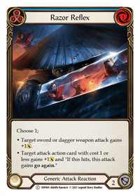 Razor Reflex (Blue) [1HP404] (History Pack 1) - POKÉ JEUX