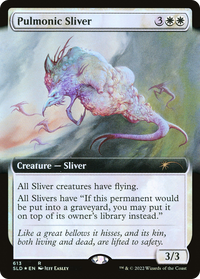 Pulmonic Sliver (Extended Art) [Promotions Secret Lair Drop] 