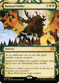 Natural Order [Strixhaven: School of Mages Mystical Archive]