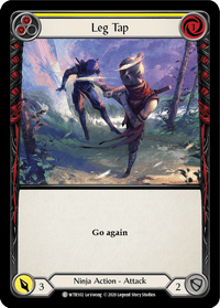 Leg Tap (Yellow) [U-WTR102] (Welcome to Rathe Unlimited) Unlimited Rainbow Foil - POKÉ JEUX