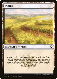 Plains (452) [Commander Legends: Battle for Baldur's Gate]