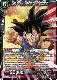 Son Goku, Power of Friendship (BT19-134) [Fighter's Ambition] - POKÉ JEUX