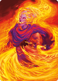 Flare of Duplication Art Card (Gold-Stamped Signature) [Modern Horizons 3 Art Series] - POKÉ JEUX