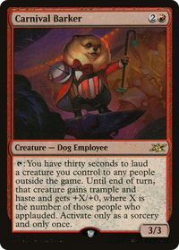 Carnival Barker (Galaxy Foil) [Infini] 