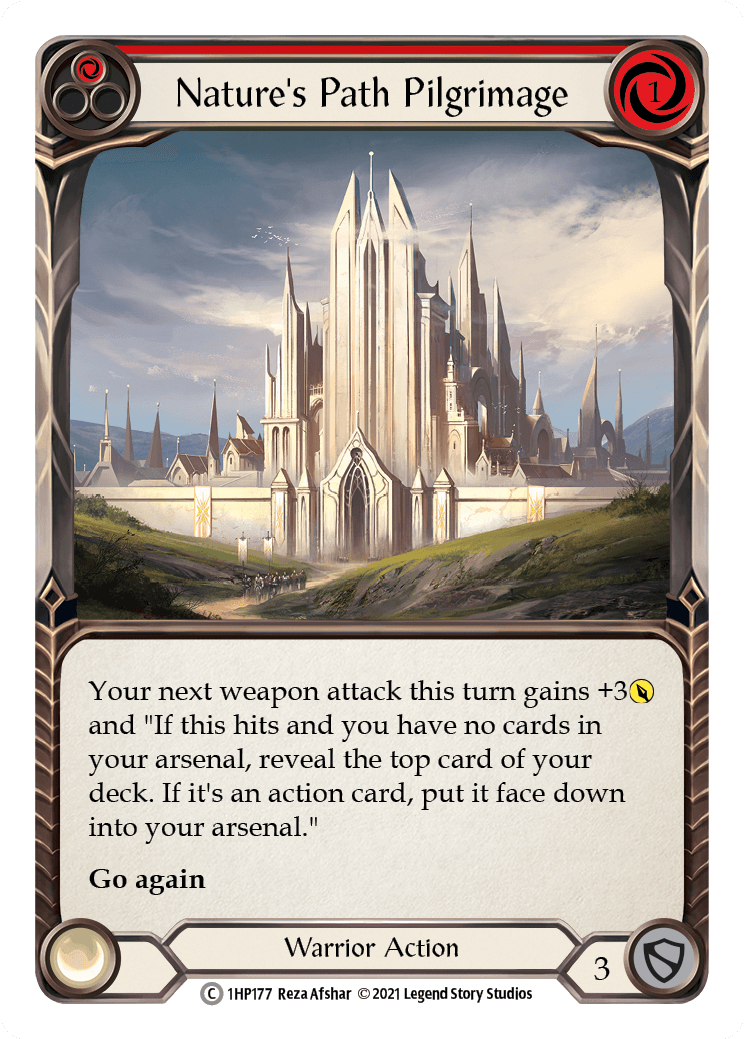 Nature's Path Pilgrimage (Red) [1HP177] (History Pack 1) - POKÉ JEUX
