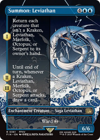 Summon: Leviathan (Borderless) (FIN-361) - FINAL FANTASY