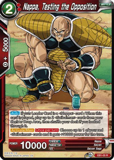 Nappa, Testing the Opposition (EB1-05) [Battle Evolution Booster] - POKÉ JEUX