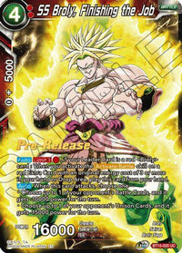 SS Broly, Finishing the Job (BT15-020) [Saiyan Showdown Prerelease Promos] - POKÉ JEUX