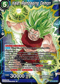 Kale, Rampaging Demon (BT15-042) [Saiyan Showdown] - POKÉ JEUX