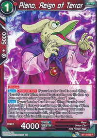 Piano, Reign of Terror (BT12-023) [Vicious Rejuvenation] - POKÉ JEUX