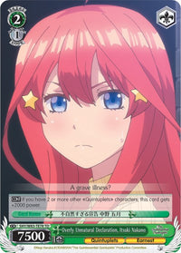 Déclaration trop contre nature, Itsuki Nakano (5HY/W83-TE78 TD) [Les quintuplés quintessentiels] 