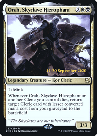 Orah, Skyclave Hierophant [Zendikar Rising Prerelease Promos]