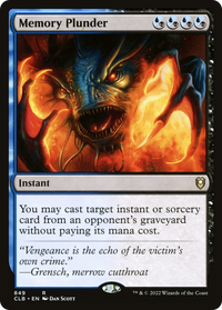 Memory Plunder [Commander Legends: Battle for Baldur's Gate]