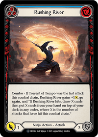 Rushing River (Blue) [U-CRU062] (Crucible of War Unlimited) Unlimited Rainbow Foil - POKÉ JEUX