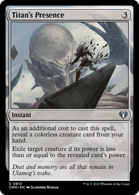 Titan's Presence [Commander Masters]