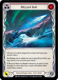 Blizzard Bolt (Red) [LXI022] (Tales of Aria Lexi Blitz Deck) 1st Edition Normal - POKÉ JEUX
