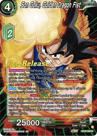 Son Goku, Golden Dragon Fist (BT20-060) [Power Absorbed Prerelease Promos] - POKÉ JEUX