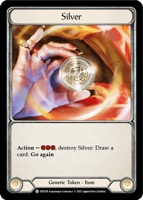 Silver [EVR195] (Everfest) 1st Edition Rainbow Foil - POKÉ JEUX