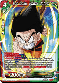 Son Goku, Power Untold (BT18-142) [Dawn of the Z-Legends] - POKÉ JEUX