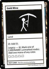 Gold Mine [Mystery Booster Playtest Cards]