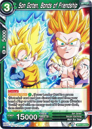 Son Goten, Bonds of Friendship (BT11-078) [Vermilion Bloodline] - POKÉ JEUX