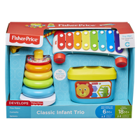 FISHER PRICE - INFANT CLASSICS - GIFT PACK TRIO (Special Order)
