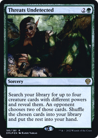 Threats Undetected [Dominaria United Prerelease Promos]