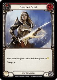 Sharpen Steel (Red) [TEA014-C] (Dorinthea Hero Deck) 1st Edition Normal - POKÉ JEUX