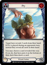Pry (Red) [EVR128] (Everfest) 1st Edition Rainbow Foil - POKÉ JEUX
