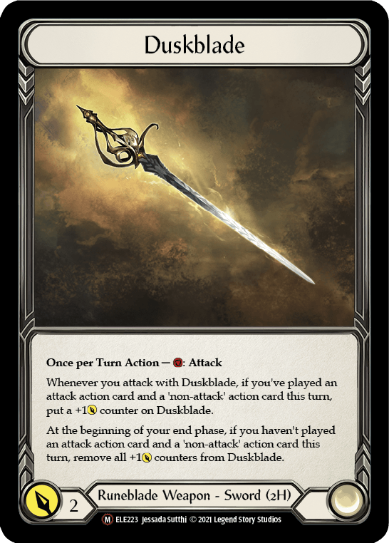 Duskblade [U-ELE223] (Tales of Aria Unlimited) Unlimited Rainbow Foil - POKÉ JEUX